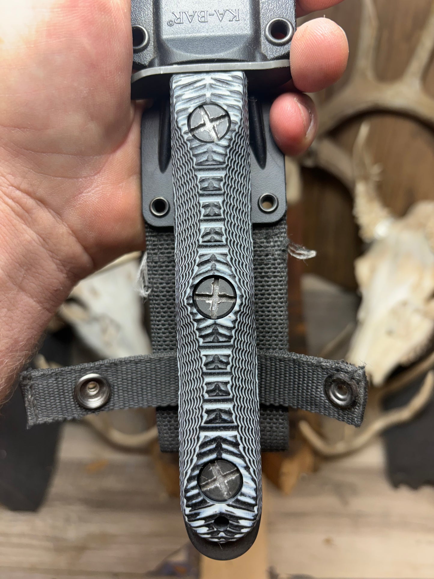 KA-BAR EK-44 EK Commando 4 & 5 G10 Handles
