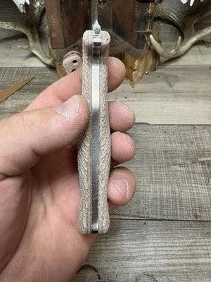 Esee Ashley Game Knife (AGK) Canvas Micarta Handles