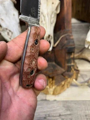 WTG Lynx Canvas Micarta Handles - Carroll’s Custom Knife Scales