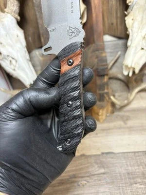 Tops Knives Silent Hero Canvas Micarta Handles