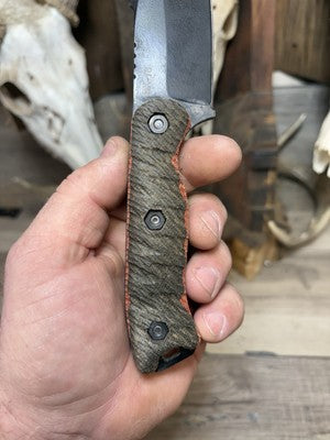 KA-BAR Becker BK15, BK16, BK17, BK18 Canvas Micarta Handles - Carroll’s Custom Knife Scales