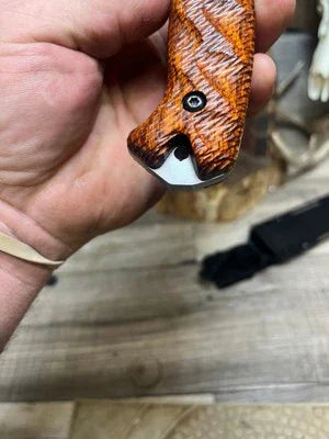 Cold Steel WARCRAFT Tanto (XL) Liberty Wood Handles - Carroll’s Custom Knife Scales