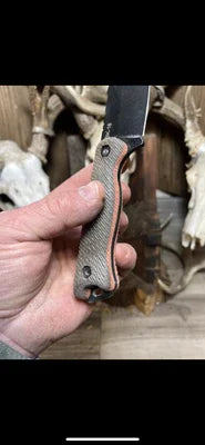 KA-BAR Becker BK15, BK16, BK17, BK18 Canvas Micarta Handles - Carroll’s Custom Knife Scales
