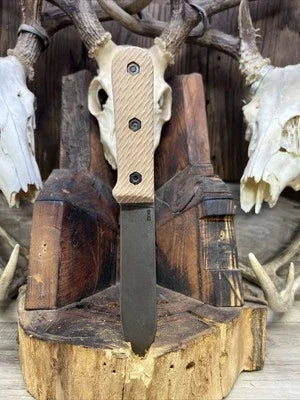 KA-BAR Becker Kephart BK62 Richlite Handles - Carroll’s Custom Knife Scales