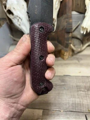 KA-BAR Becker BK2, BK9, Etc. Canvas Micarta Handles - Carroll’s Custom Knife Scales