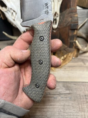 WTG Kodiak / Bear Claw / Grizzly Canvas Micarta Handles - Carroll’s Custom Knife Scales