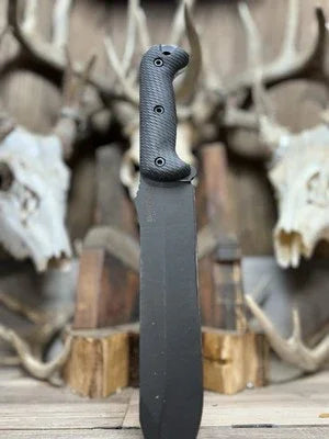 KA-BAR Becker BK2, BK9, Etc. Canvas Micarta Handles - Carroll’s Custom Knife Scales