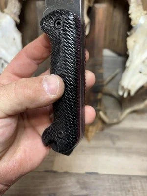 KA-BAR Becker BK2, BK9, Etc. Canvas Micarta Handles