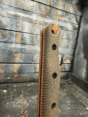 Reiff Knives F4 Canvas Micarta Handles - Carroll’s Custom Knife Scales