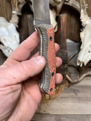 WTG Russo Hunter Canvas Micarta Handles - Carroll’s Custom Knife Scales