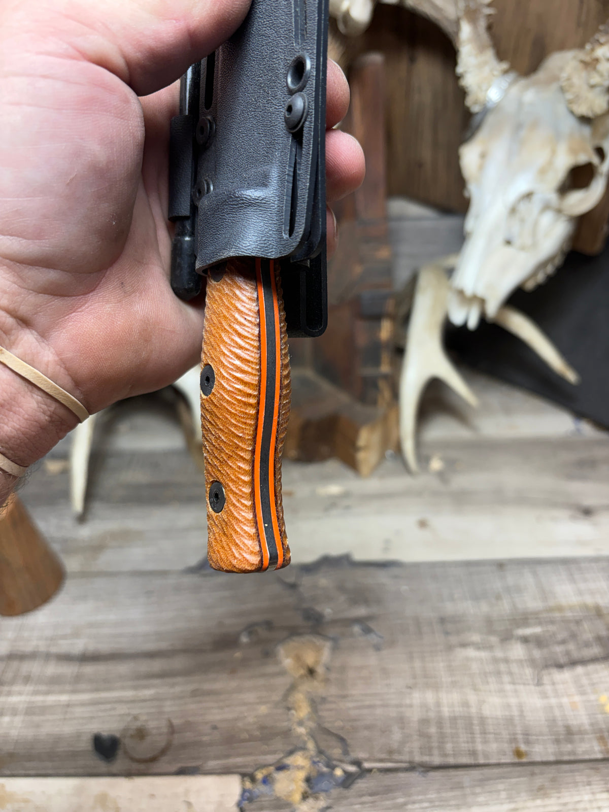 White River Knives Ursus Cub Canvas Micarta Handles