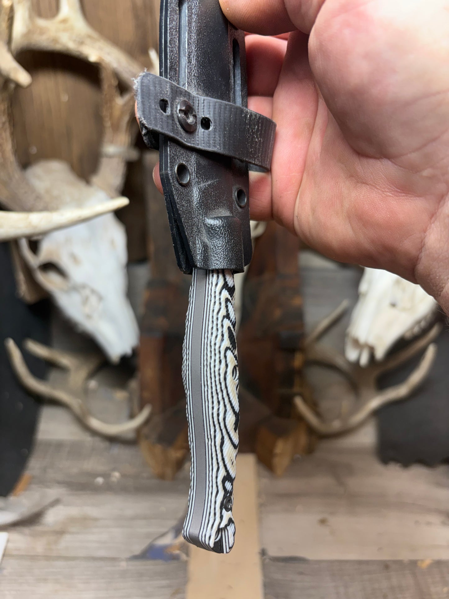 XK&T Jackalope/ White River Knife Exodus 4- G10 Handles (Knife NOT Included)
