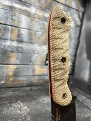 KA-BAR Becker BK15, BK16, BK17, BK18 Canvas Micarta Handles - Carroll’s Custom Knife Scales