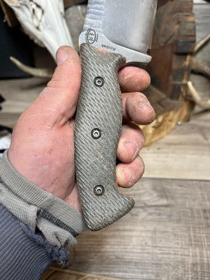 WTG Kodiak / Bear Claw / Grizzly Canvas Micarta Handles - Carroll’s Custom Knife Scales