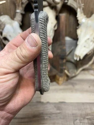KA-BAR Becker BK2, BK9, Etc. Canvas Micarta Handles - Carroll’s Custom Knife Scales