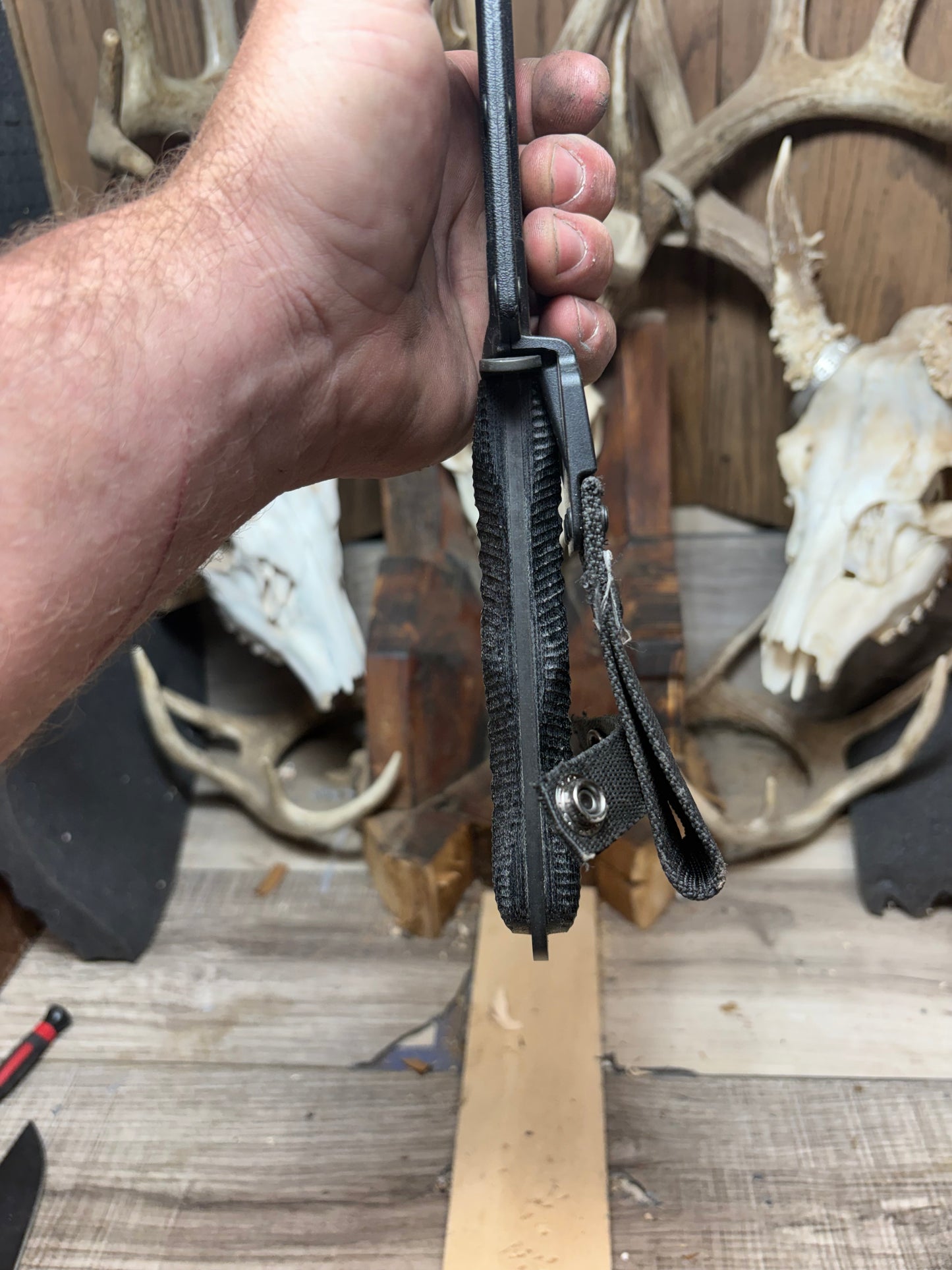 KA-BAR EK-44 EK Commando 4 & 5 Canvas Micarta Handles