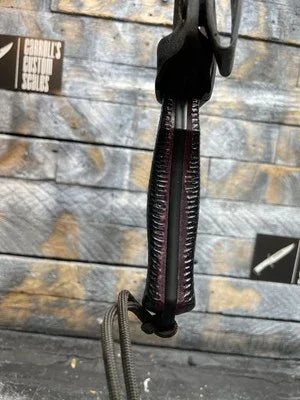 Acta Non Verba P300 or P250 Black/Burgundy Canvas Handles - Carroll’s Custom Knife Scales