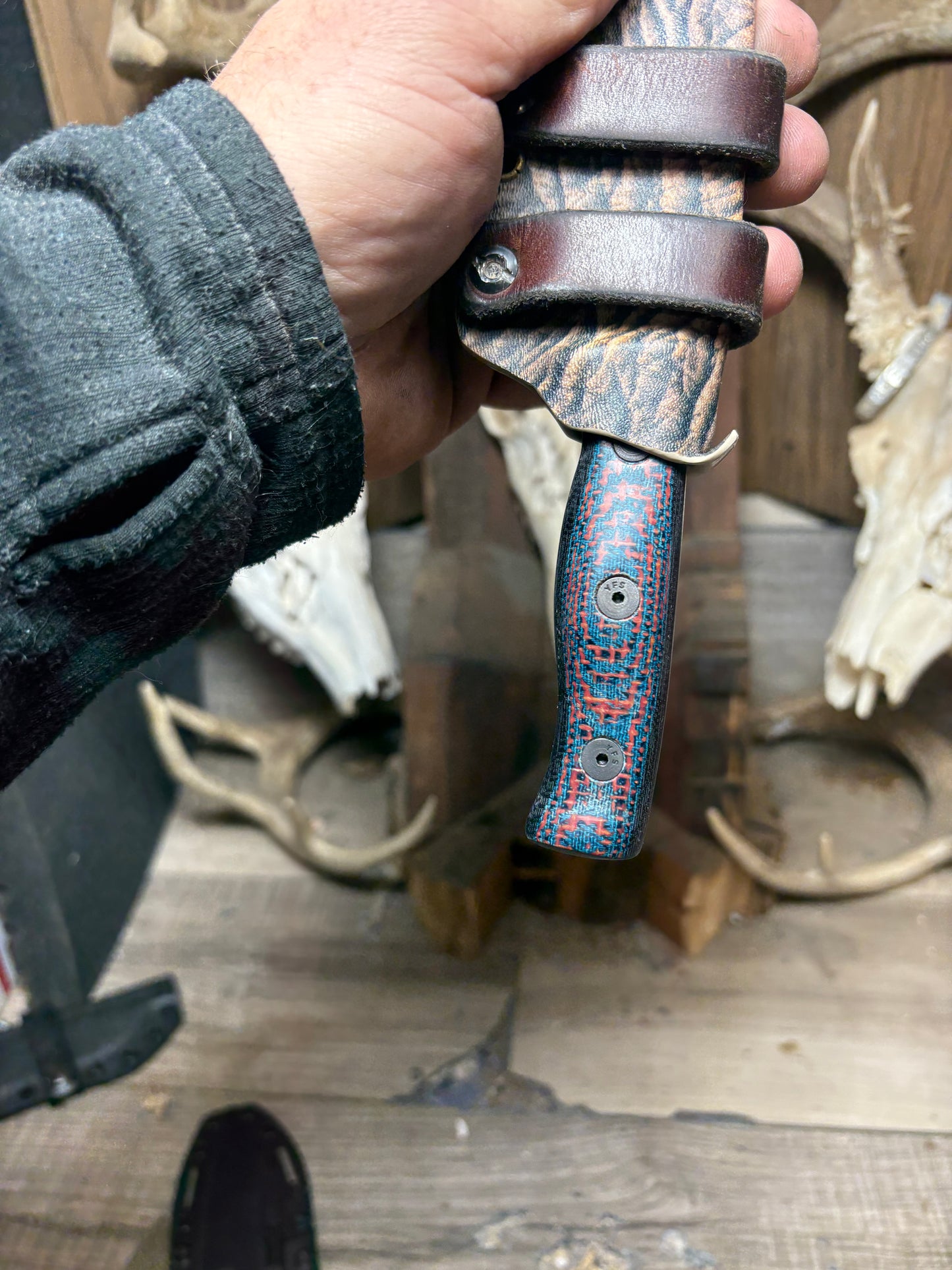 White River Knives Ursus Cub Canvas Micarta Handles