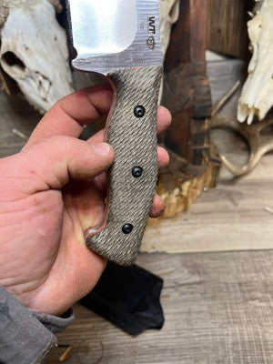 WTG Kodiak / Bear Claw / Grizzly Canvas Micarta Handles - Carroll’s Custom Knife Scales