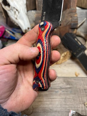 KA-BAR Becker BK15, BK16, BK17, BK18 Dymalux Handles - Carroll’s Custom Knife Scales