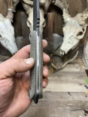 KA-BAR Becker BK2, BK9, Etc. Canvas Micarta Handles - Carroll’s Custom Knife Scales