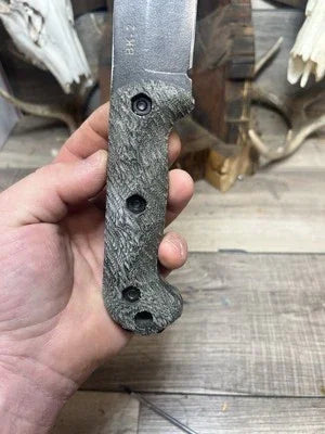 KA-BAR Becker BK2, BK9, Etc. Canvas Micarta Handles - Carroll’s Custom Knife Scales