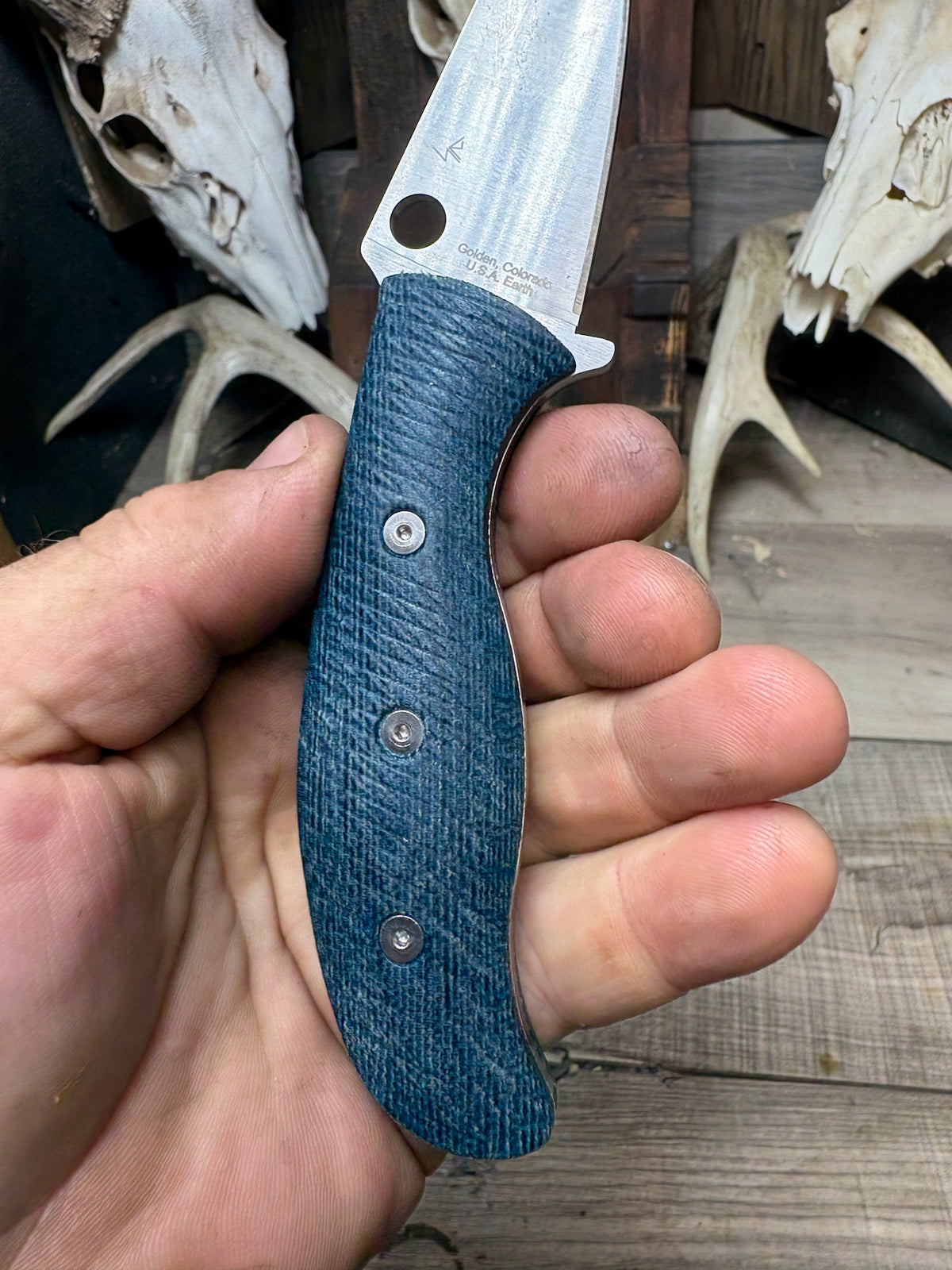 Spyderco Mule handles