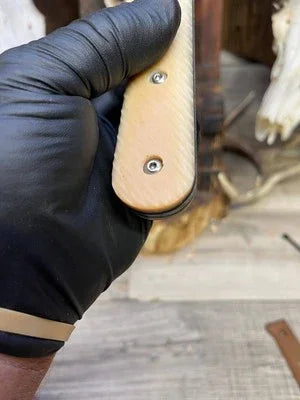 KA-BAR Becker Kephart BK62 Paper Micarta Handles - Carroll’s Custom Knife Scales