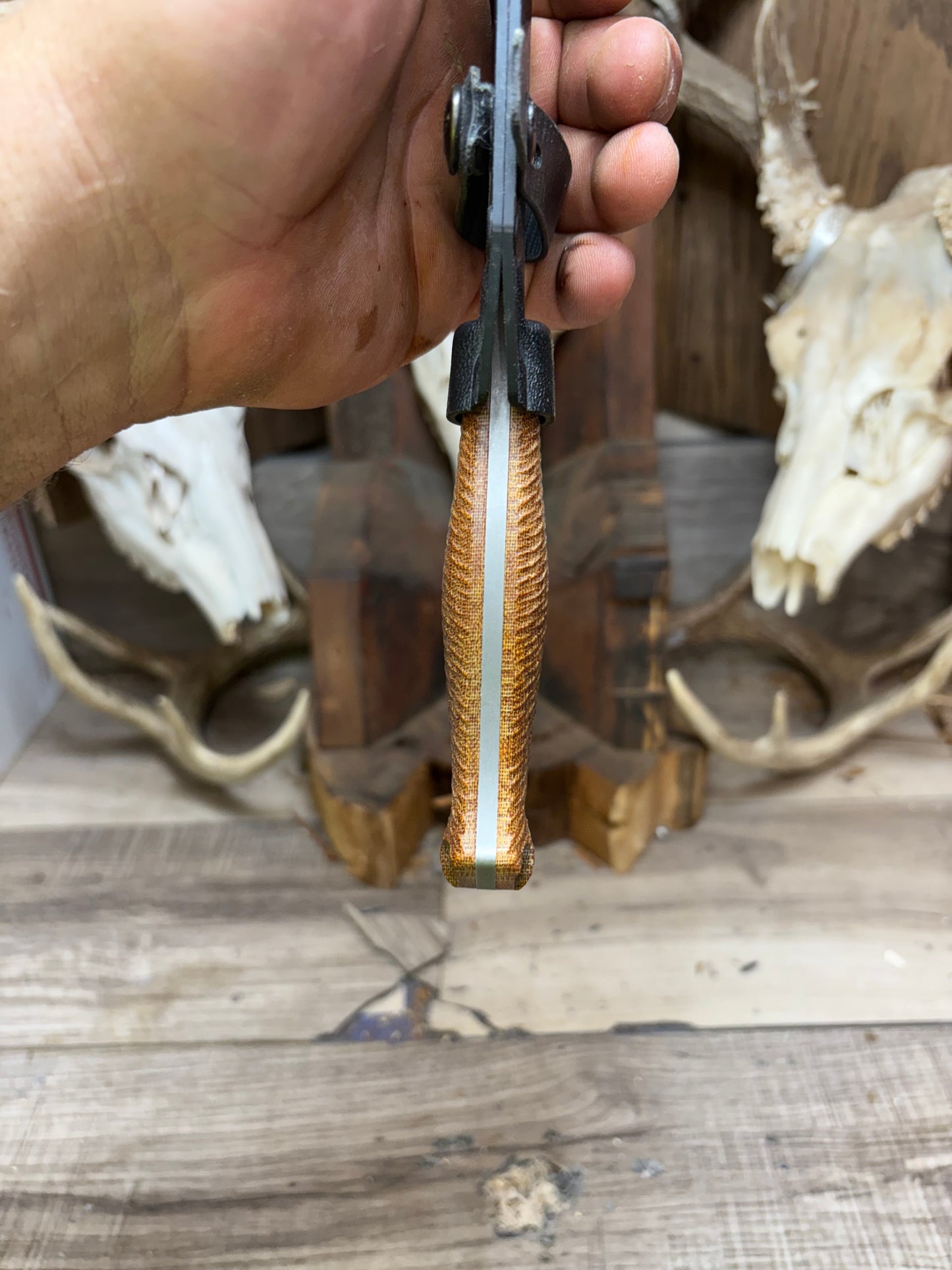 XK&T Jackalope/ White River Knife Exodus 4- Handles Only