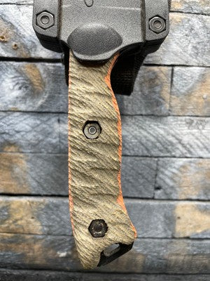 KA-BAR Becker BK15, BK16, BK17, BK18 Canvas Micarta Handles - Carroll’s Custom Knife Scales