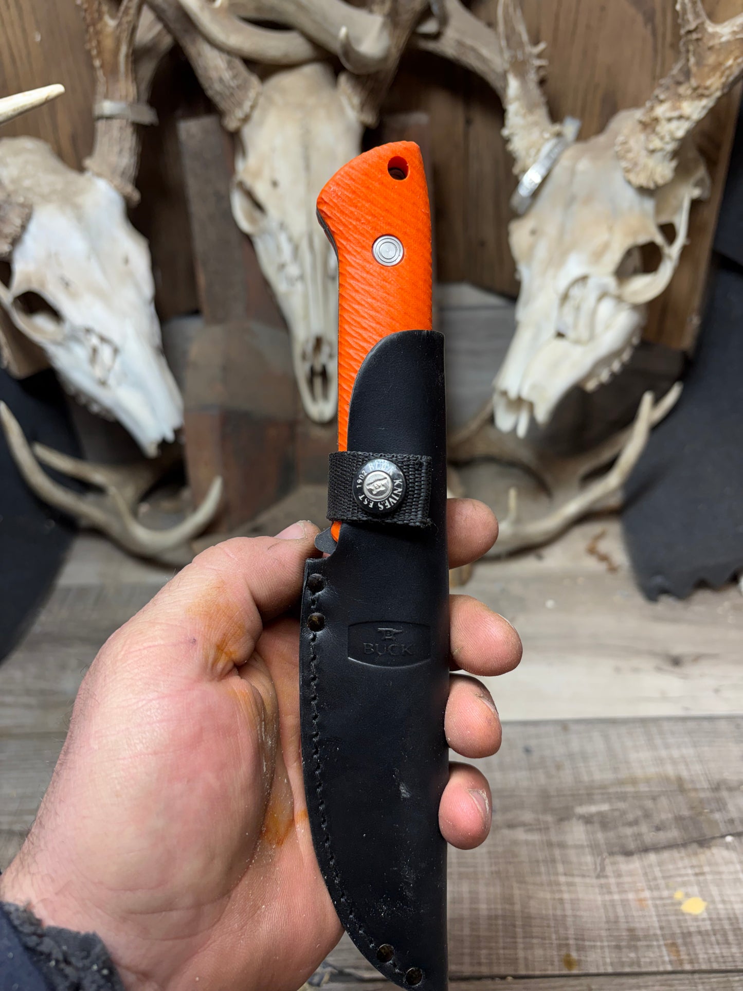 Buck Knives 104 Compadre G10 Handles