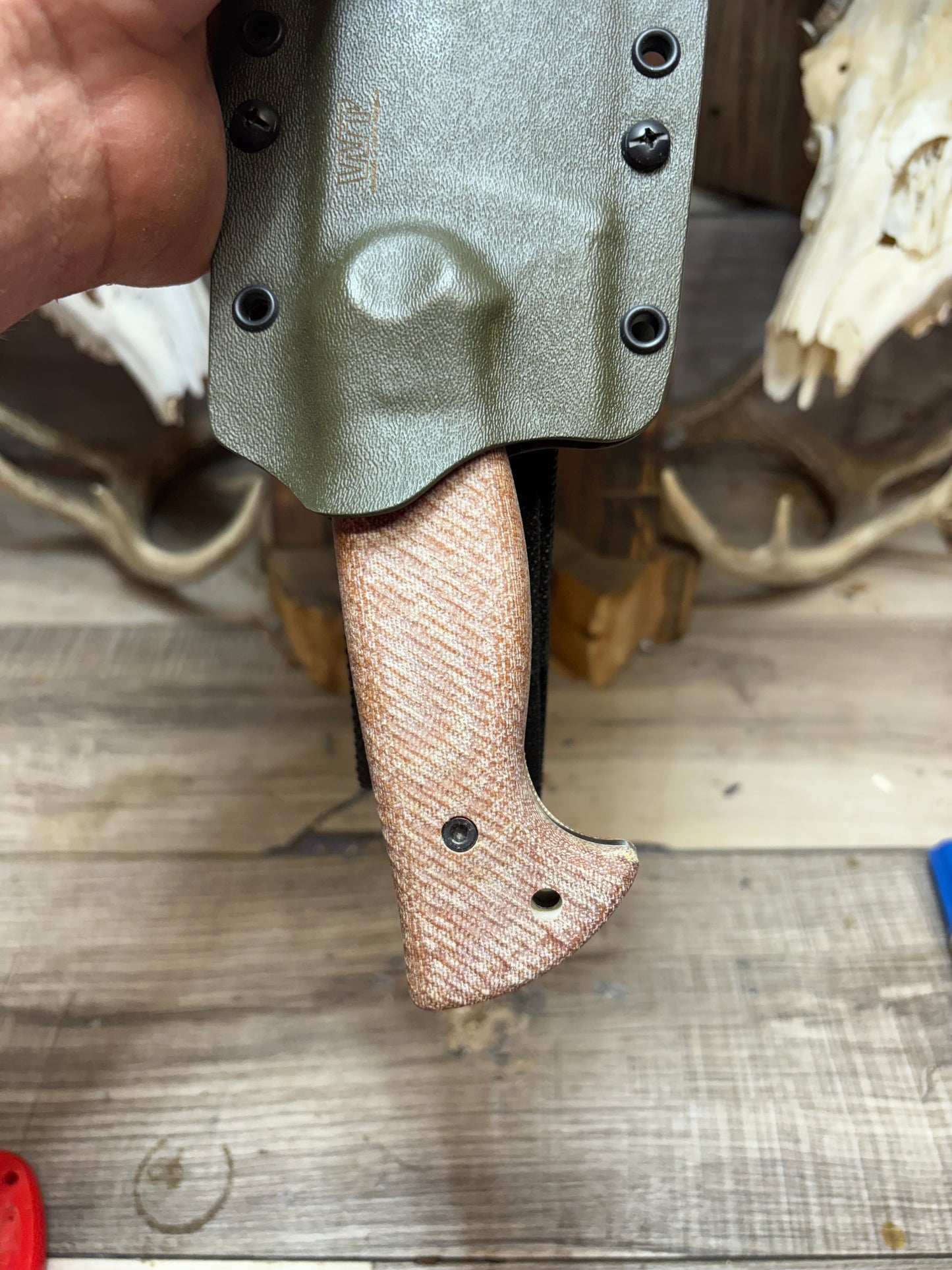 Work Tuff Gear Tanto X Micarta Handles