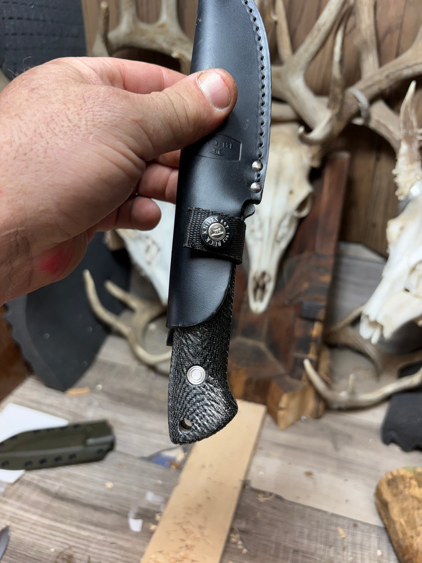 Buck Knives 104 Compadre Micarta Handles