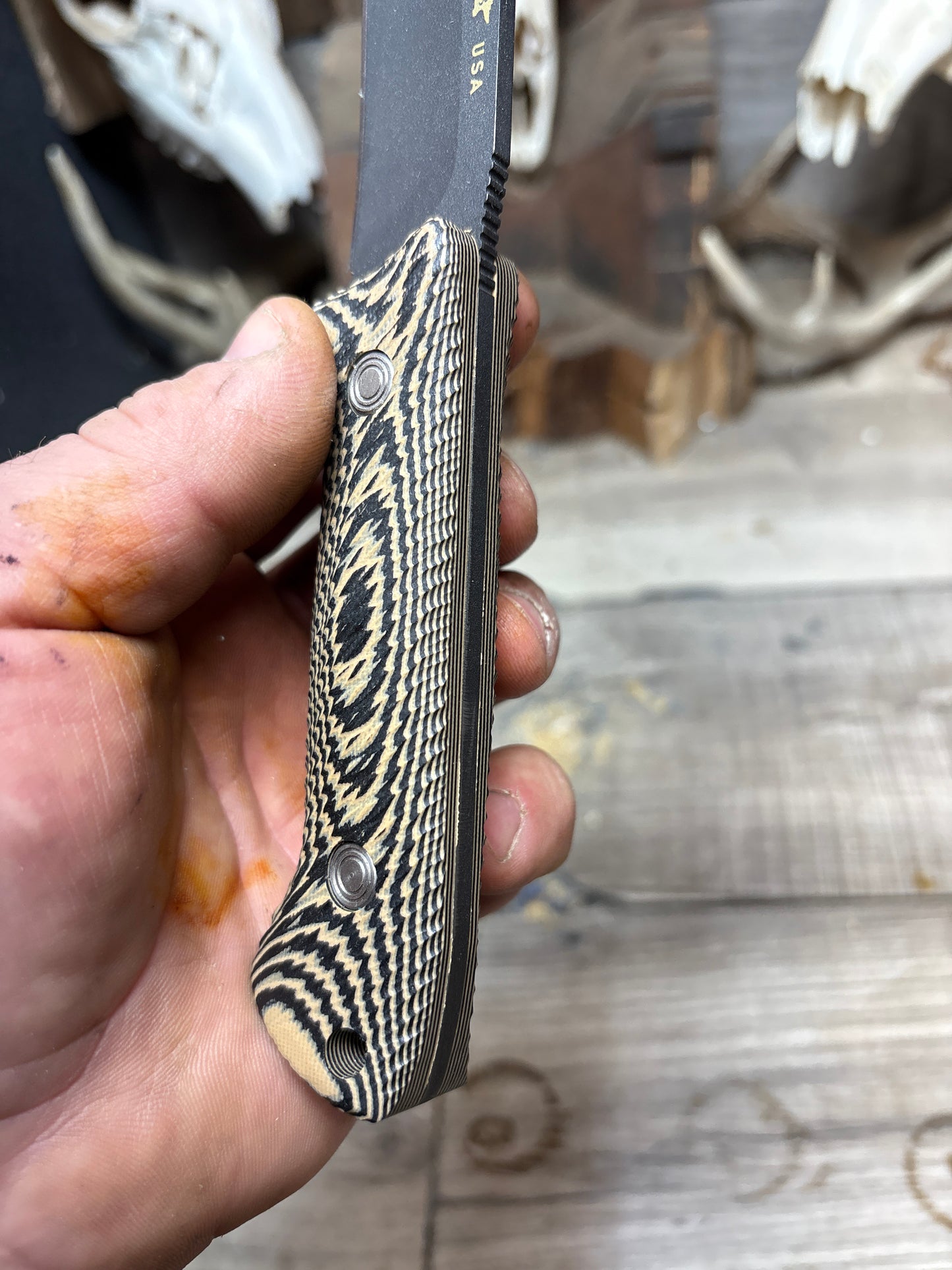 Buck Knives 104 Compadre G10 Handles