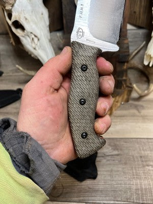 WTG Kodiak / Bear Claw / Grizzly Canvas Micarta Handles - Carroll’s Custom Knife Scales