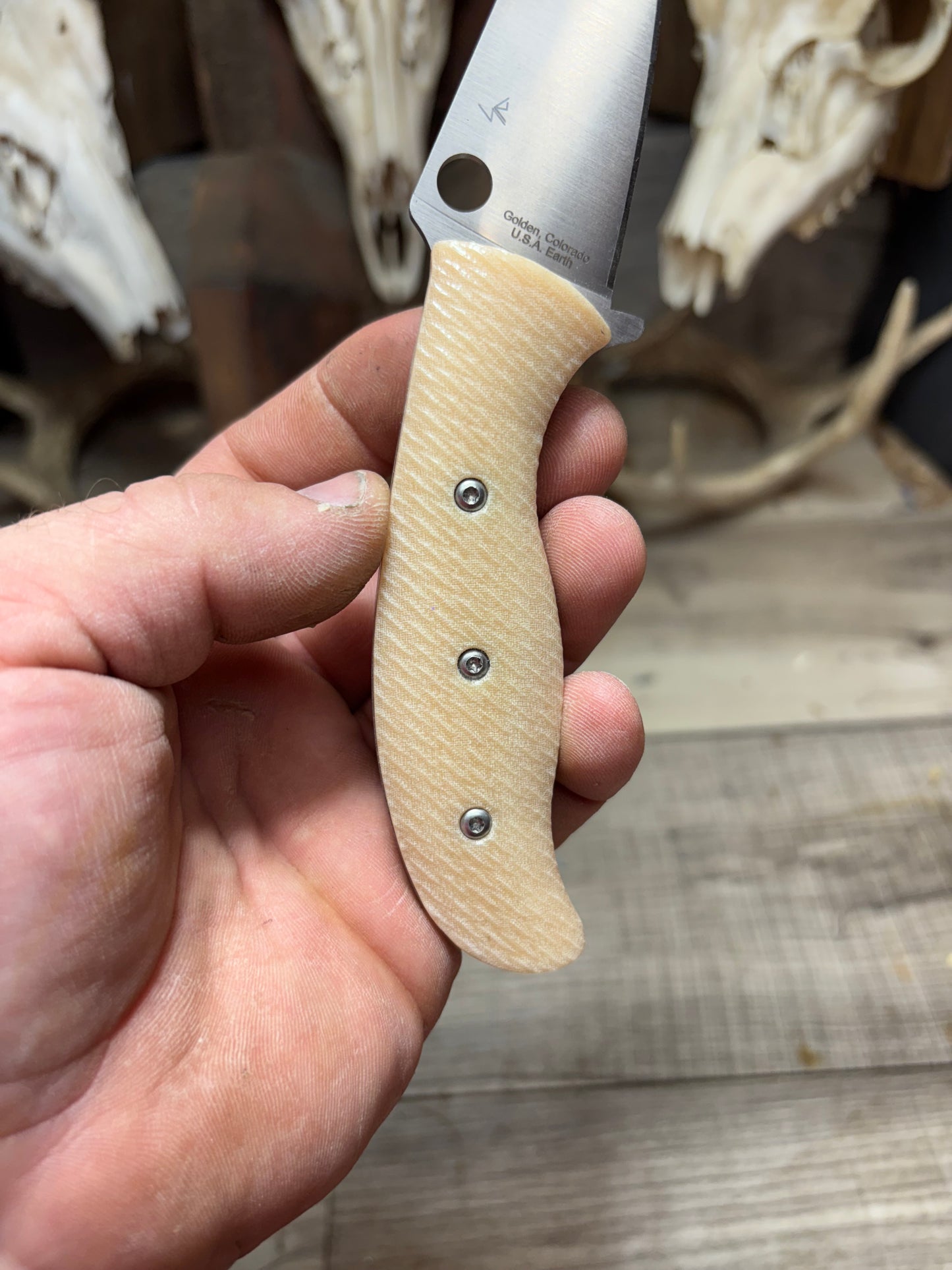 Spyderco Mule handles