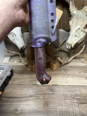 KA-BAR Becker BK2, BK9, Etc. Canvas Micarta Handles - Carroll’s Custom Knife Scales