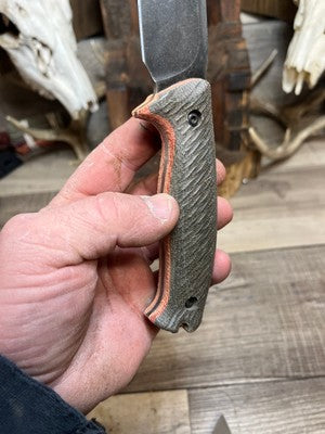 WTG Red Wolf / Timberwolf Canvas Micarta Handles - Carroll’s Custom Knife Scales