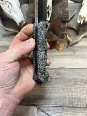 KA-BAR Becker BK2, BK9, Etc. Canvas Micarta Handles - Carroll’s Custom Knife Scales