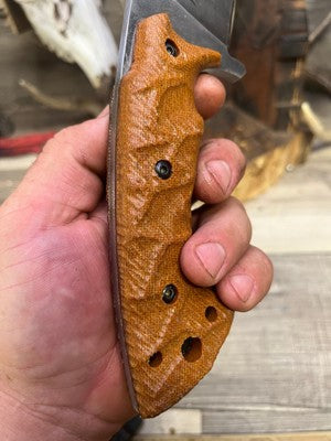 WTG Hondo Canvas Micarta Handles - Carroll’s Custom Knife Scales