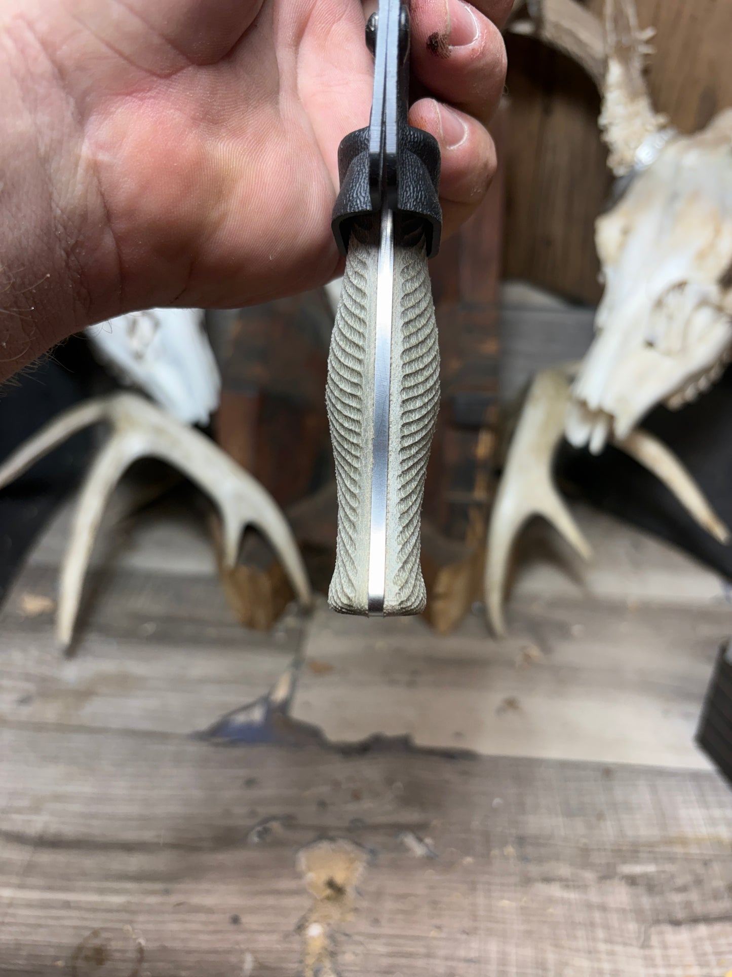 White River Knives Ursus Cub Canvas Micarta Handles
