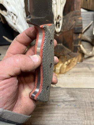 WTG Kodiak / Bear Claw / Grizzly Canvas Micarta Handles - Carroll’s Custom Knife Scales