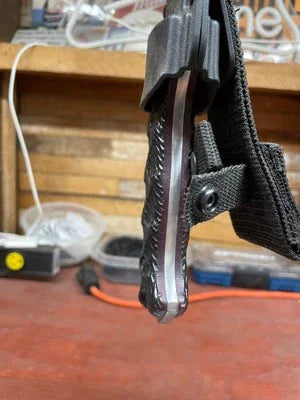 Cold Steel WARCRAFT Tanto (XL) Canvas Handles - Carroll’s Custom Knife Scales