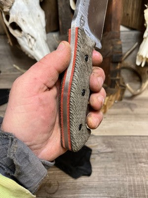 WTG Kodiak / Bear Claw / Grizzly Canvas Micarta Handles - Carroll’s Custom Knife Scales