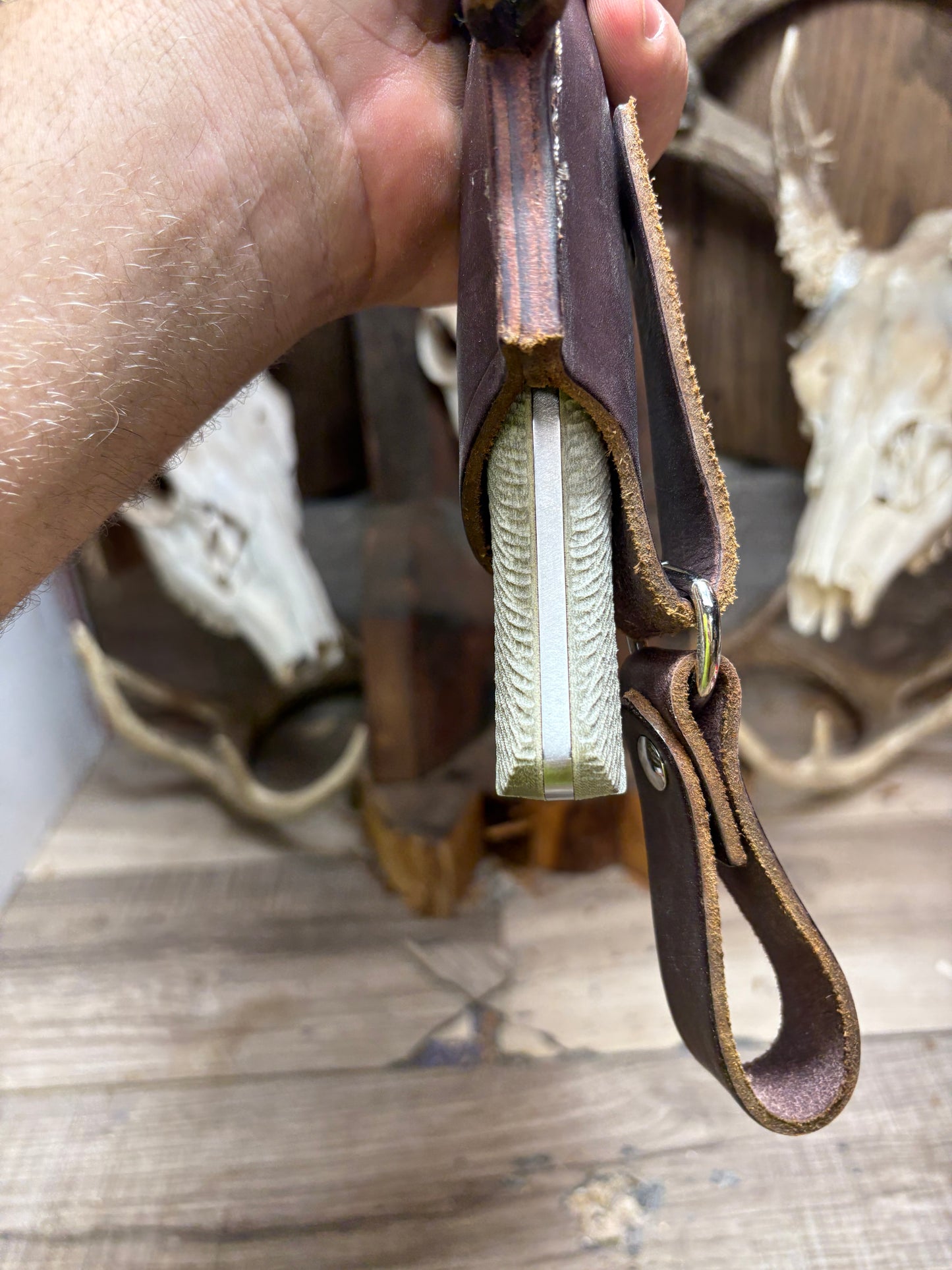 Reiff Knives F6 Canvas Micarta Handles