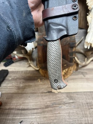 WTG Red Wolf / Timberwolf Canvas Micarta Handles - Carroll’s Custom Knife Scales