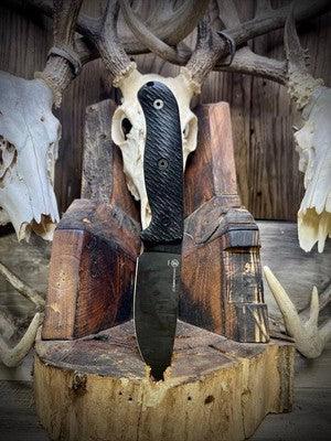 Ontario Knife Company Tak 2 Canvas Micarta Handles - Carroll’s Custom Knife Scales