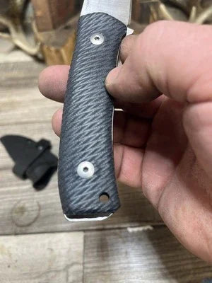 Lionsteel M4 Canvas Micarta Handles - Carroll’s Custom Knife Scales