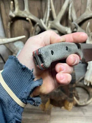 WTG Wolverine / Mountain Lion Canvas Micarta Handles - Carroll’s Custom Knife Scales