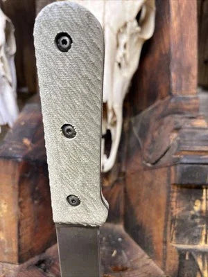 KA-BAR Becker Kephart BK62 Canvas Micarta Handles - Carroll’s Custom Knife Scales